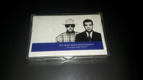 Fita Cassete Pet Shop Boys Discography K7 Digalog 1991 Dolby