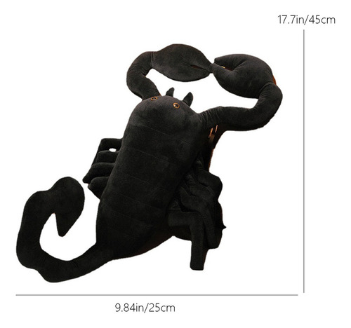 Para Almohada De Juguete Simulation Scorpion Weird Doll