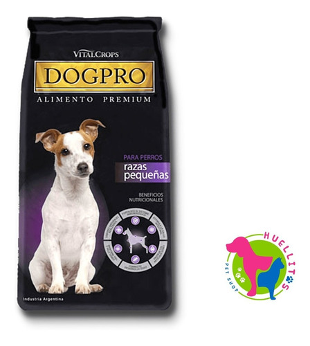 Dogpro Adulto Raza Pequeña X3kg - E/g Z/o Huellitas Pet Shop