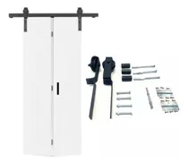 Comprar Puerta Granero Plegable Melamina Kit 90x2.10 - Tecno Placas