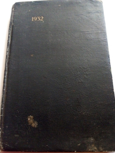 Imagen 1 de 7 de Agenda Médica Antigua 1932