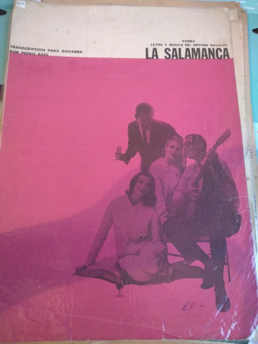 Partitura Zamba La Salamanca Arturo Davalos (Usado)
