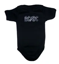 Comprar Pañalero Rock- Pañalero Negro Para Bebè - Pañalero De Ac\u002Fdc