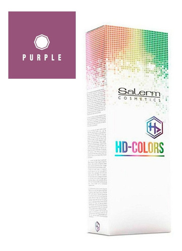 Tinta Salerm Hd Colors Purple 150 Ml.