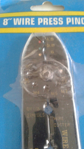 Pinza Pela Cable De 8 Pulgadas