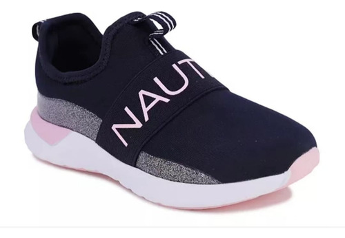 Tenis Nautica Azul Y Rosa