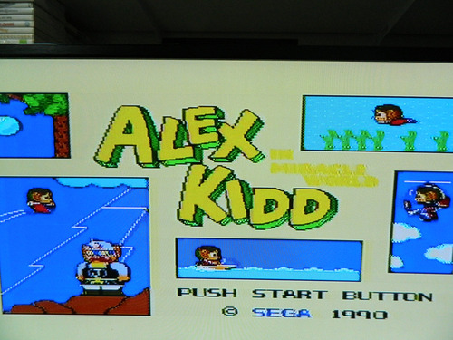 Master System 2 Só O Console Com Alex Kidd Memoria - Loja Rj (Usado)