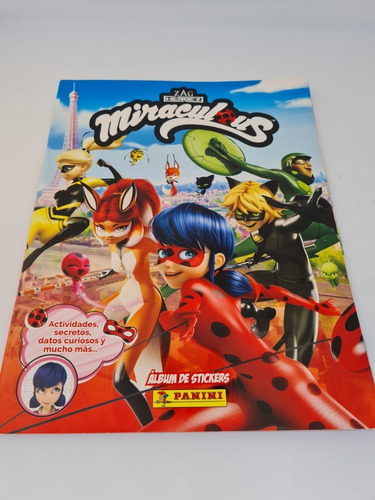 Album Miraculous Ladybug Completo A Pegar + Tarjetas Panini