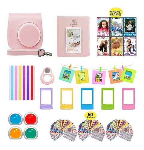 Fujifilm Instax Mini 11 Accesorio Para Camara Rosa Rubor 4 6