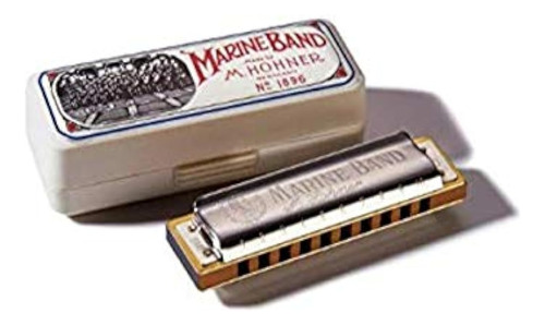 Hohner Acordeones Marine Band Armonica, Llave De C, 10