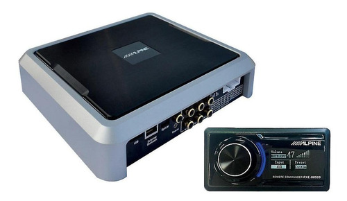 Procesador Audio Auto Digital Alpine Pxe-0850 Dsp 12 Canales