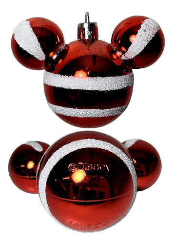 Kit 03 Enfeites Árvore De Natal Mickey Mouse Disney Original