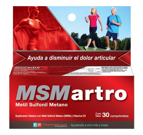 Suplemento Dietario Msmartro X 30 Un