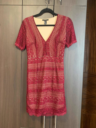 Vestido Rojo Forever 21 Para Mujer