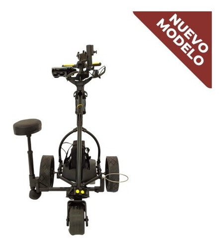 Imagen 6 de 9 de Carro Golf Electrico Caddie Bateria De Gel Con Accesorios