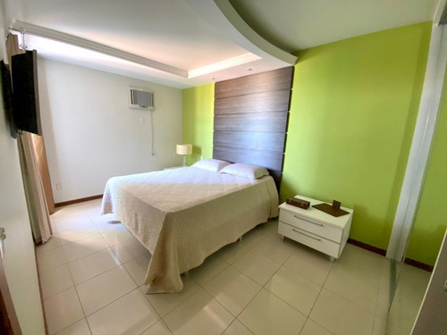 Imagem 12 de 21 de Murano Imobiliária Vende Excelente Apartamento Mobiliado Na Praia Da Costa, Vila Velha - Es. - 3536