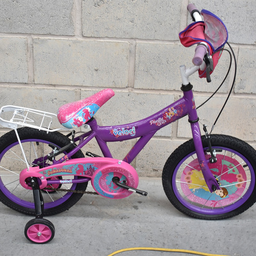 Bicicleta Veloci Usada Soñadoras R16 Violeta