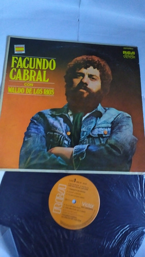 Facundo Cabral Con Waldo De Los Ríos Disco De Vinil Original