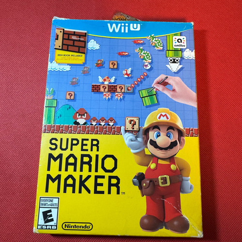 Super Mario Maker En Caja Nintendo Wii U Original