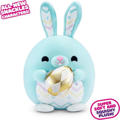 Edición De Pascua De Felpa Snackles De 8 Pulgadas De Zuru, C