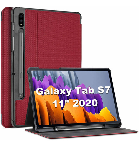 Funda Para Samsung 11.0 Tab S7 Sm-t870 2020 Red Procase
