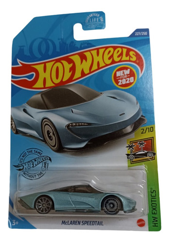 Hot Wheels Mclaren Speedtail Primera Edicion 2020