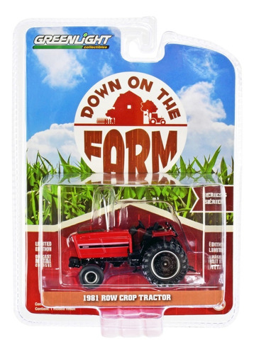 Greenlight Tractor Granja Mide 7 Cm Escala 1:64 Ruedas/goma