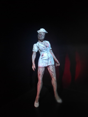 Silent Hill Nurse Del Videojuego De Material Resistente