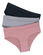 Comprar Paquete De 3 Bikinis Juveniles En Tela Lisa, 3-23896
