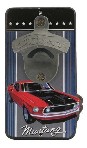 Abrebotella Pared Ford Mustang