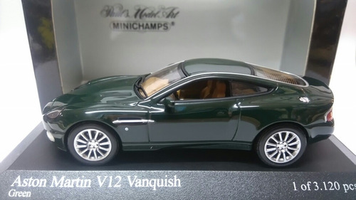 Aston Martín V12 Vanquish 1:43 Minichamps Milouhobbies A2986