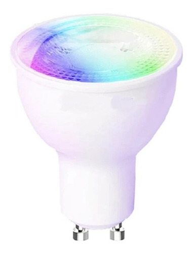 Lámpara Dicroica Led Wifi 5w Rgb Luz Fria Calida Smart Life