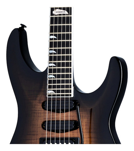 Guitarra Kramer Sm-1 Figured Cor Black Denim Perimeter Orientação Da Mão Destro