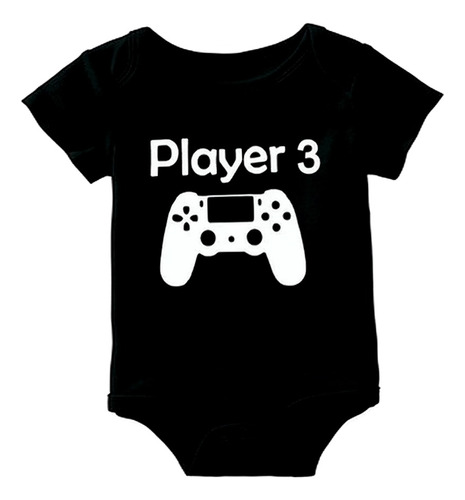Body Player 3 Gamer Bebê Roupinha Bodie Baby 