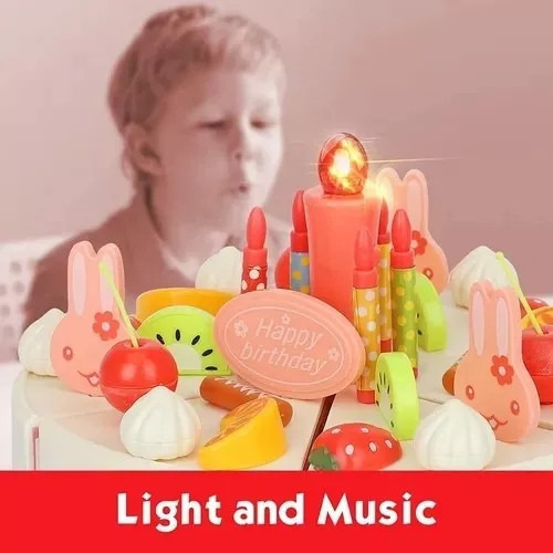 A Juguetes For Niños Con Luces Y Música, Pastel, Juego.
