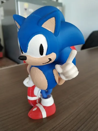 Figura Sonic Decoración Para Tortas Exposición