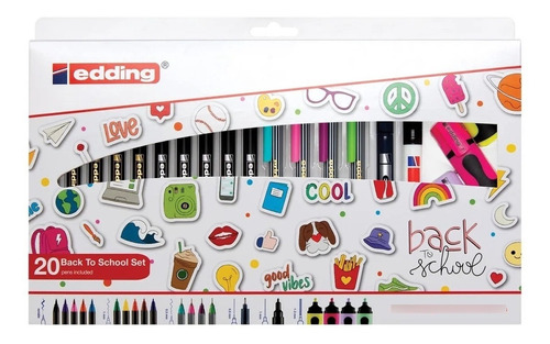 Edding Set Back To School X 20 Marcadores