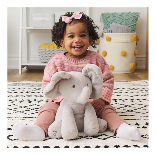 Gund Baby Animated Flappy The Elephant Plush, Cantando Toy D