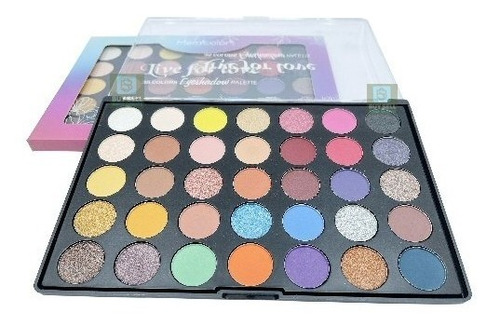 Paleta De Sombra Olhos Diversas Cores E Modelos - Escolha Cor Da Sombra 35 Cores - Live For Love Merrycolor