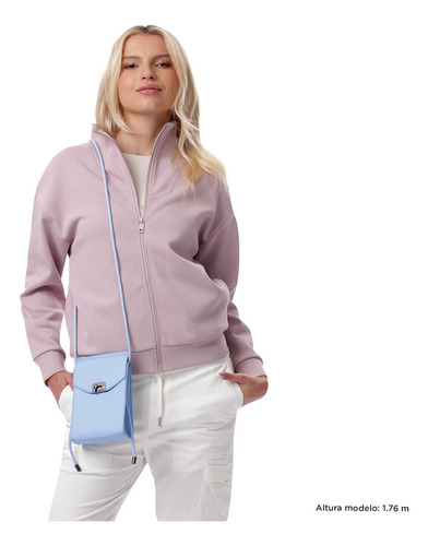 Totto Bolsa De Dama - Mujer Crossbody Smooth Xs - A Azul Acero Lisa