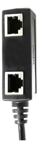 Rj45 1 Macho A 2 Puerto Hembra Lan Ethernet Splitter Cable