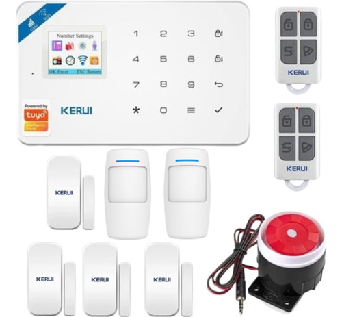 Alarma Gsm Wifi Control App Seguridad Celular Sensores Casa 