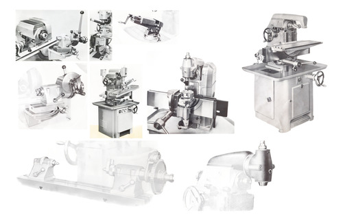 Fresadora Suiza Aciera F3 Precision Torno Torreta Fresa (Usado)