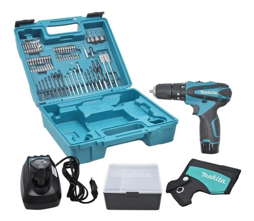 Imagem 2 de 5 de Parafusadeira E Furadeira Makita Hp330dwex3 Bivolt