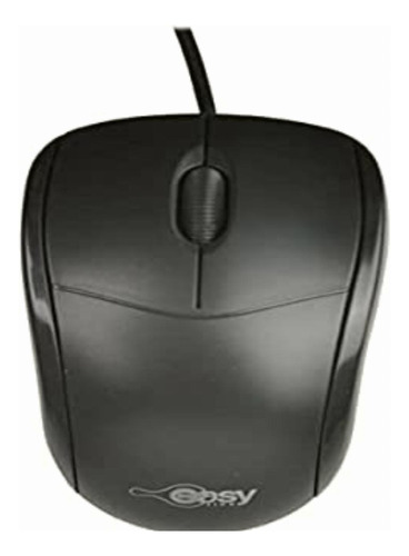 Easy Line Moumst1430 Mouse, Negro, Óptico, 1200 Dpi