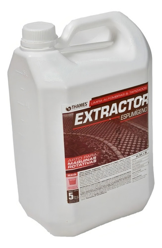 Limpia Alfombras Tapizados Espumigeno Extractor 5 Litros