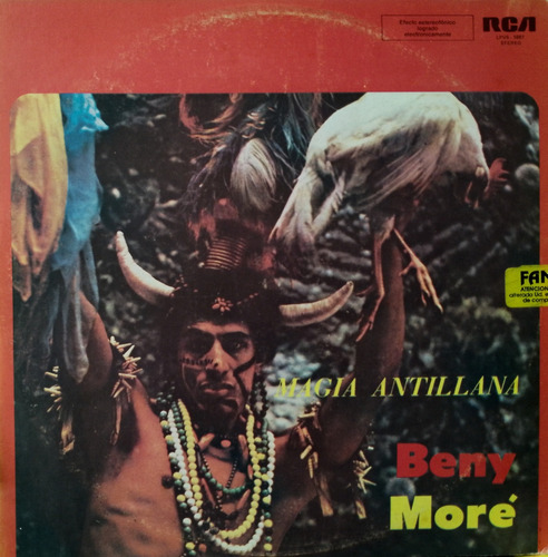 Disco Lp - Beny Moré / Magia Antillana. Album (1979)