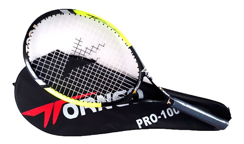 Raqueta De Tenis Prof Para Adulto Aluminio + Funda