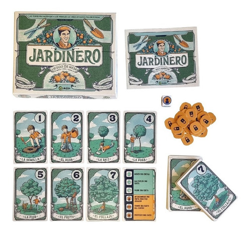 Imagen 2 de 4 de Juego De Mesa Jardinero De Maldón