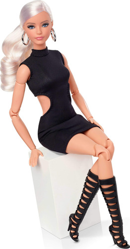 Boneca De Colecionador Barbie Basics Modelo 02 Com Cabelo Lo